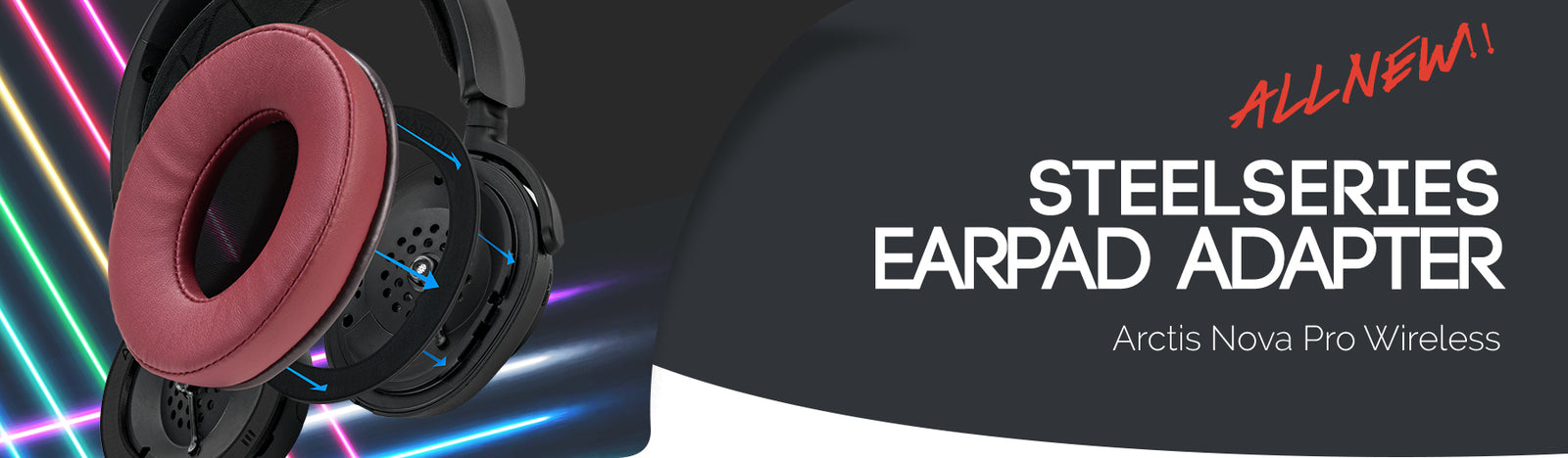 Earpad Adapter Ring For Corsair Virtuoso RGB Wireless Gaming Headset - -  Brainwavz Audio