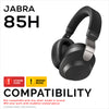 Replacement Earpads for Jabra Elite 85H Wireless Headphones - Soft PU Leather &amp; Memory Foam