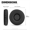 Replacements Earpads for SONY MDR-XB450, XB450AP, XB550AP Headphones - Soft PU Leather &amp; Memory Foam