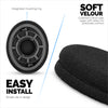 Velour Earpads for SENNHEISER RS120, RS110, RS115, RS117, RS119 Headphones - Soft Foam Ear Pad - HDR 120, HDR100, HDR110, HDR117, HDR119