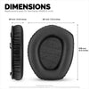 Replacements Earpads for SENNHEISER RS165, RS175, RS185 &amp; RS195 Headphones - Soft PU Leather &amp; Soft Foam