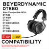 Sheepskin Earpads for BEYERDYNAMIC DT880, DT531, DT690, DT811, DT880 Series, DT911, DT931 &amp; DT990 Series Headphones