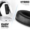 Hybrid Earpads for Steelseries Arctis 1, 3, 5, 7, 9, PRO &amp; PRIME Headsets - Thicker Memory Foam, Comfier &amp; Long Lasting