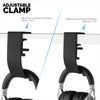 Brainwavz Claw - Under Desk Headphone Hanger Stand, Screw In Place, Easy To Install with Adjustable Mounting Clamp, Suitable for All Headsets