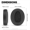 Replacement Earpads for SENNHEISER Momentum 2 Headphones - Soft PU Leather &amp; Memory Foam