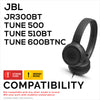 Hybrid Earpads for JBL JR300BT, TUNE 500, 510BT, 600BTNC Headphones, Cool Gel, Super Soft Fabric, PU Leather &amp; Thicker Memory Foam