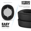 Hybrid Earpads for JBL LIVE 500BT Headphones, Cool Gel, Super Soft Fabric, PU Leather &amp; Thicker Memory Foam