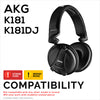 Replacement Earpads for AKG K181 Headphones - Soft PU Leather &amp; Soft Foam