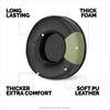 Replacement Earpads for AKG K181 Headphones - Soft PU Leather &amp; Soft Foam