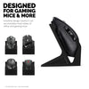 Desktop PC Mouse Stand Holder for Gaming &amp; Office Mice like Logitech, Razer, Corsair &amp; More