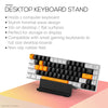 Desktop Keyboard Stand Holder - Minimal, Modern Wave Design for Display &amp; Safe Storage for All Gaming, Home &amp; Office Keyboards