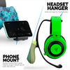 Desktop Game Controller &amp; Headphone Stand Hanger - Stylish, Minimalist Wave Design for PS5, Xbox, Switch, PC &amp; Retro Gamepads