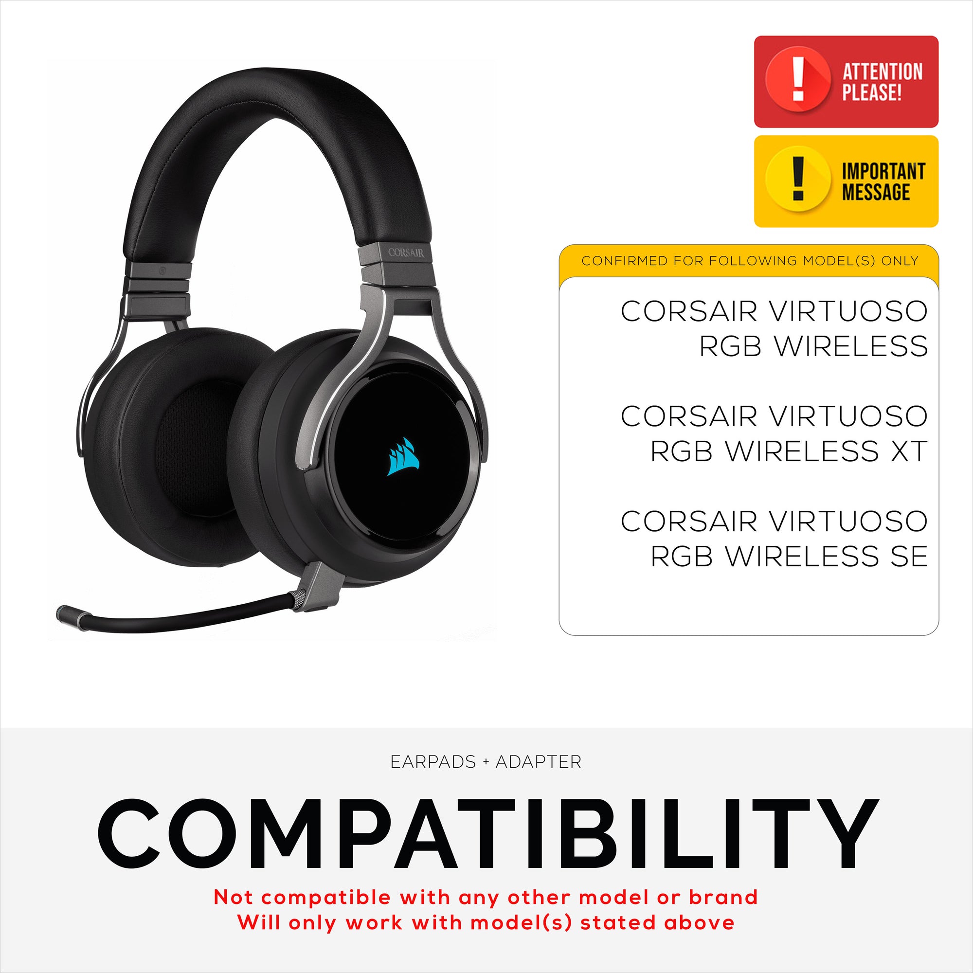 Corsair Virtuoso retailer RGB Wireless