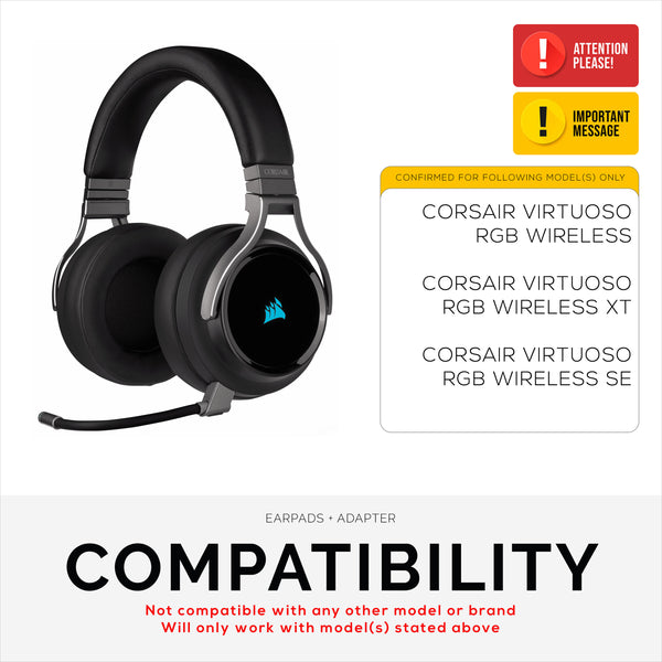 Corsair Virtuoso deals RGB Wireless SE Gaming Headset Headphones