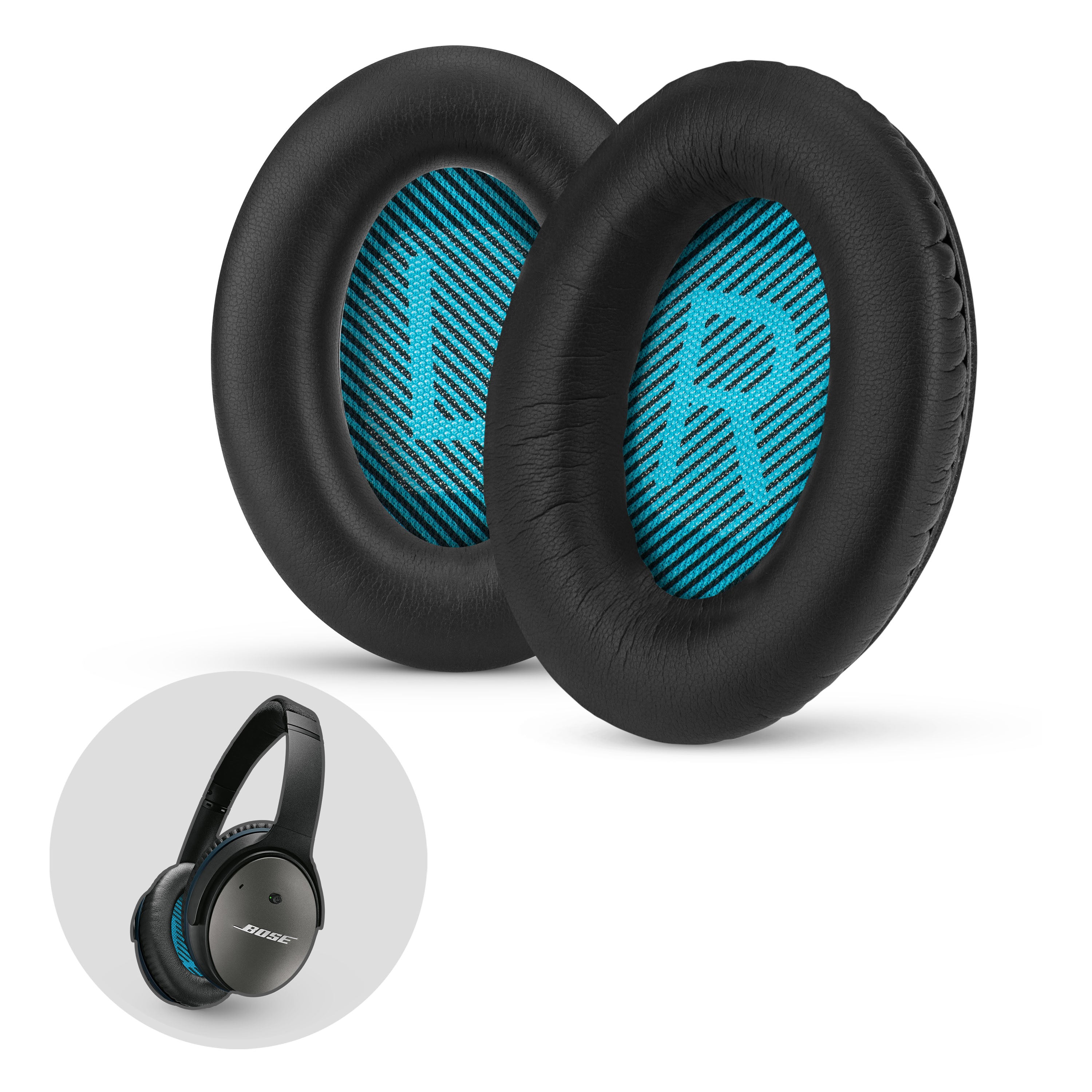 BOSE QC25 Replacement Premium Earpads (Compatible Also With AE2