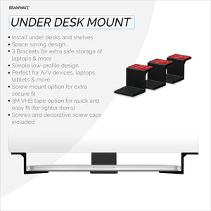 Under Desk Laptop Holder Mount for Under Desk Laptop Bracket Under