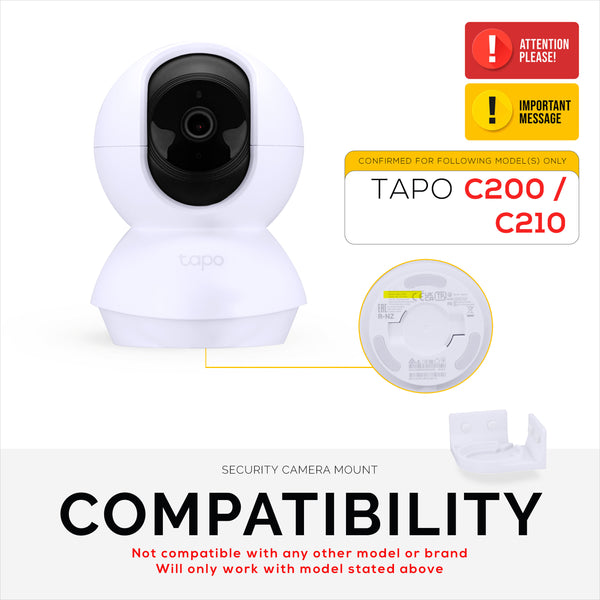 Corner wall mount for Tapo C500/C520 IP cameras : r/3Dprinting