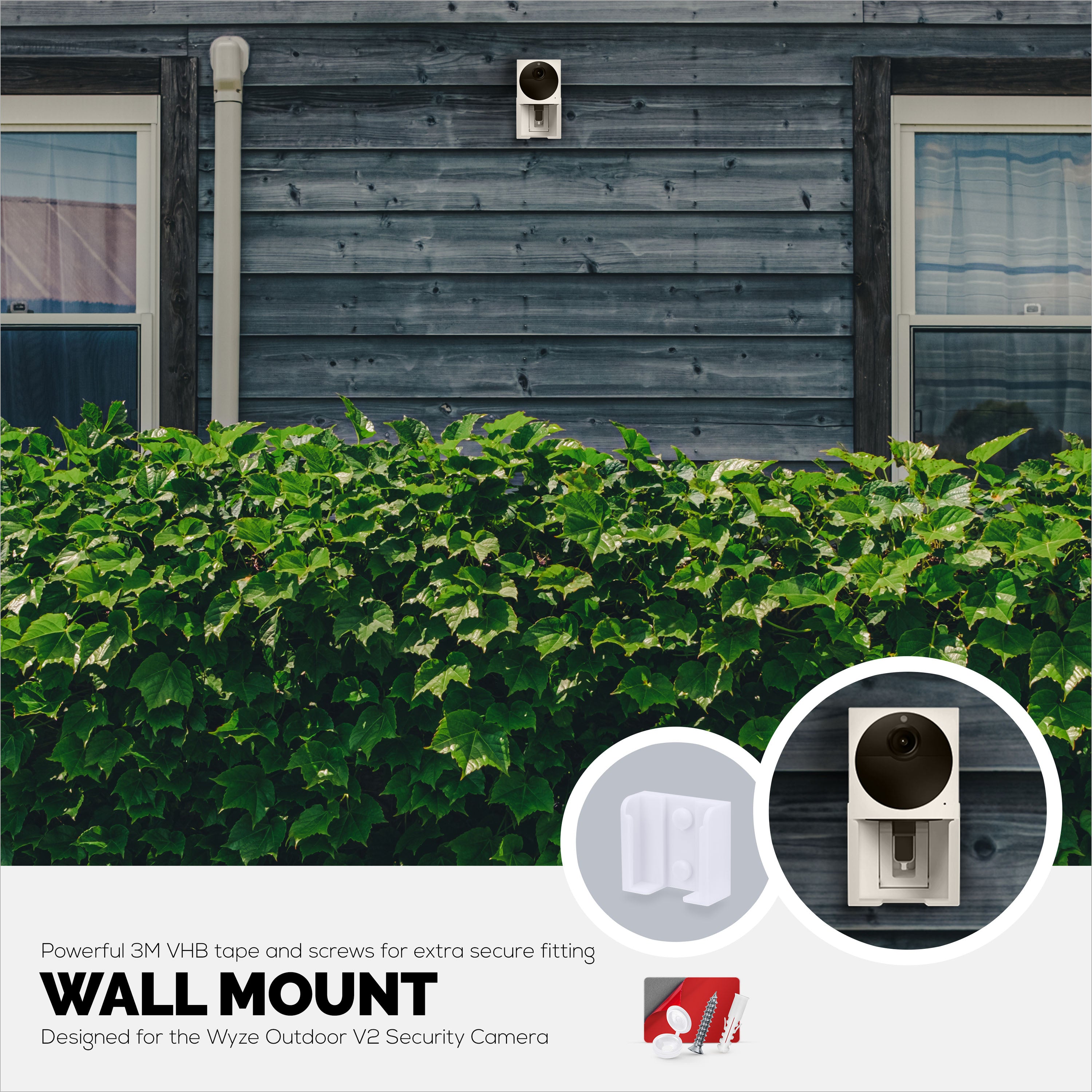  OLAIKE 2 Pack Outlet Wall Mount for Wyze Cam V2 & Wyze