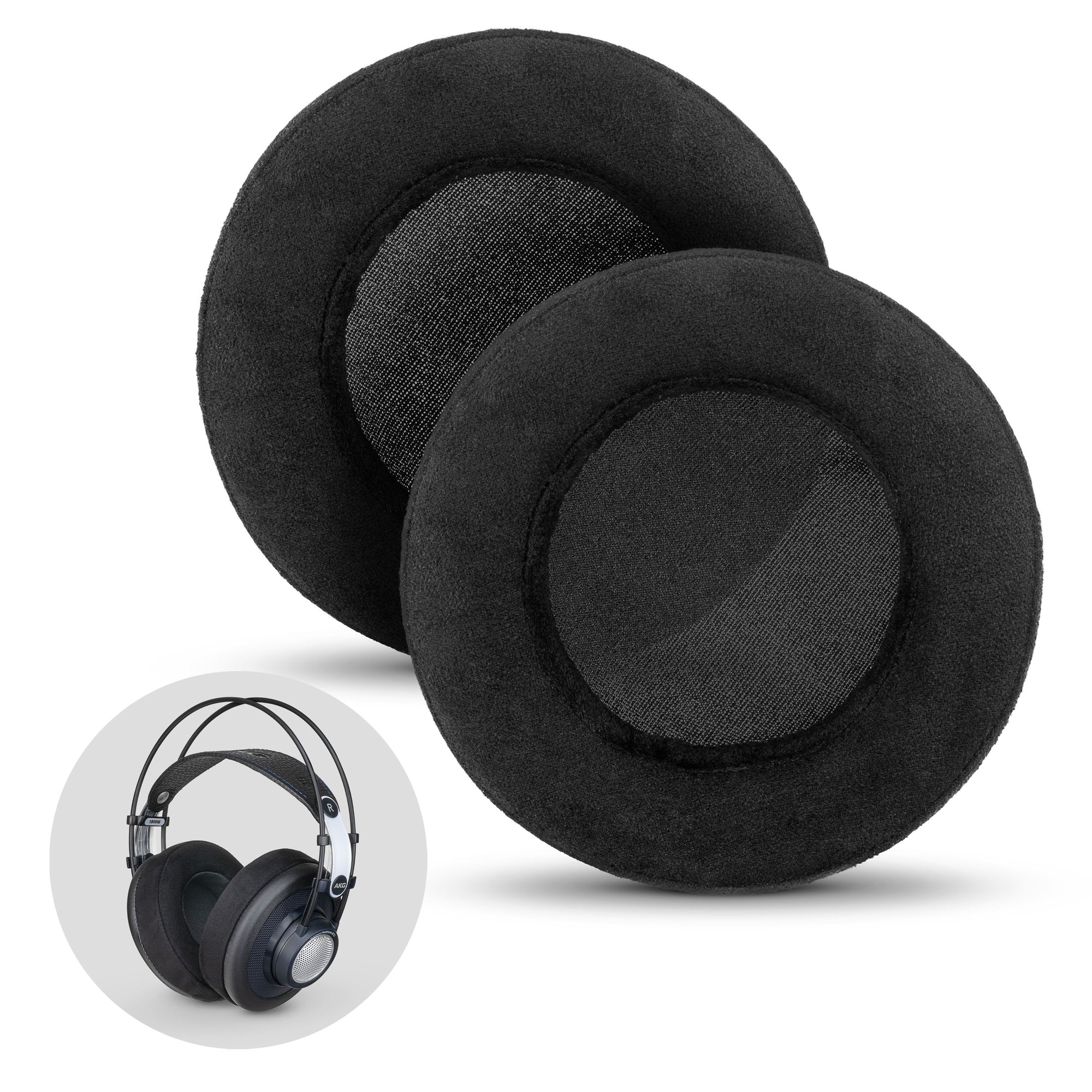 Replacement XL Round Earpads Tagged 