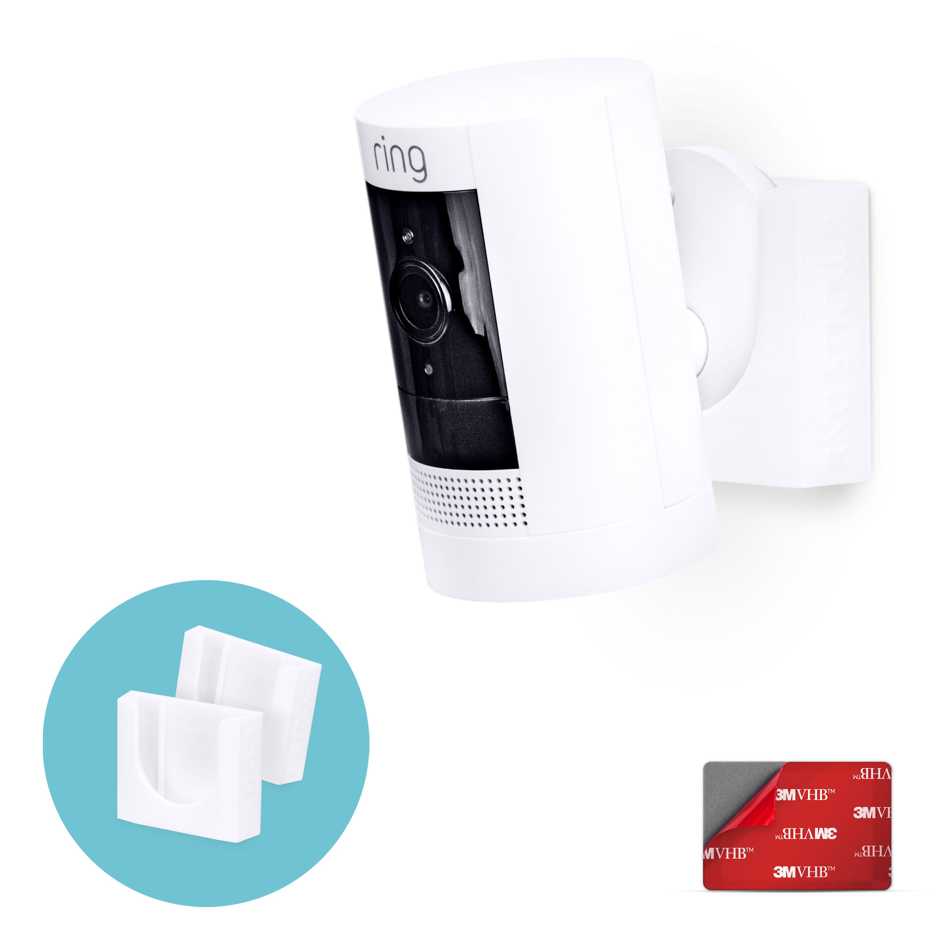 Wall Mount for BabySense V43 Baby Monitor Camera - Adhesive Holder