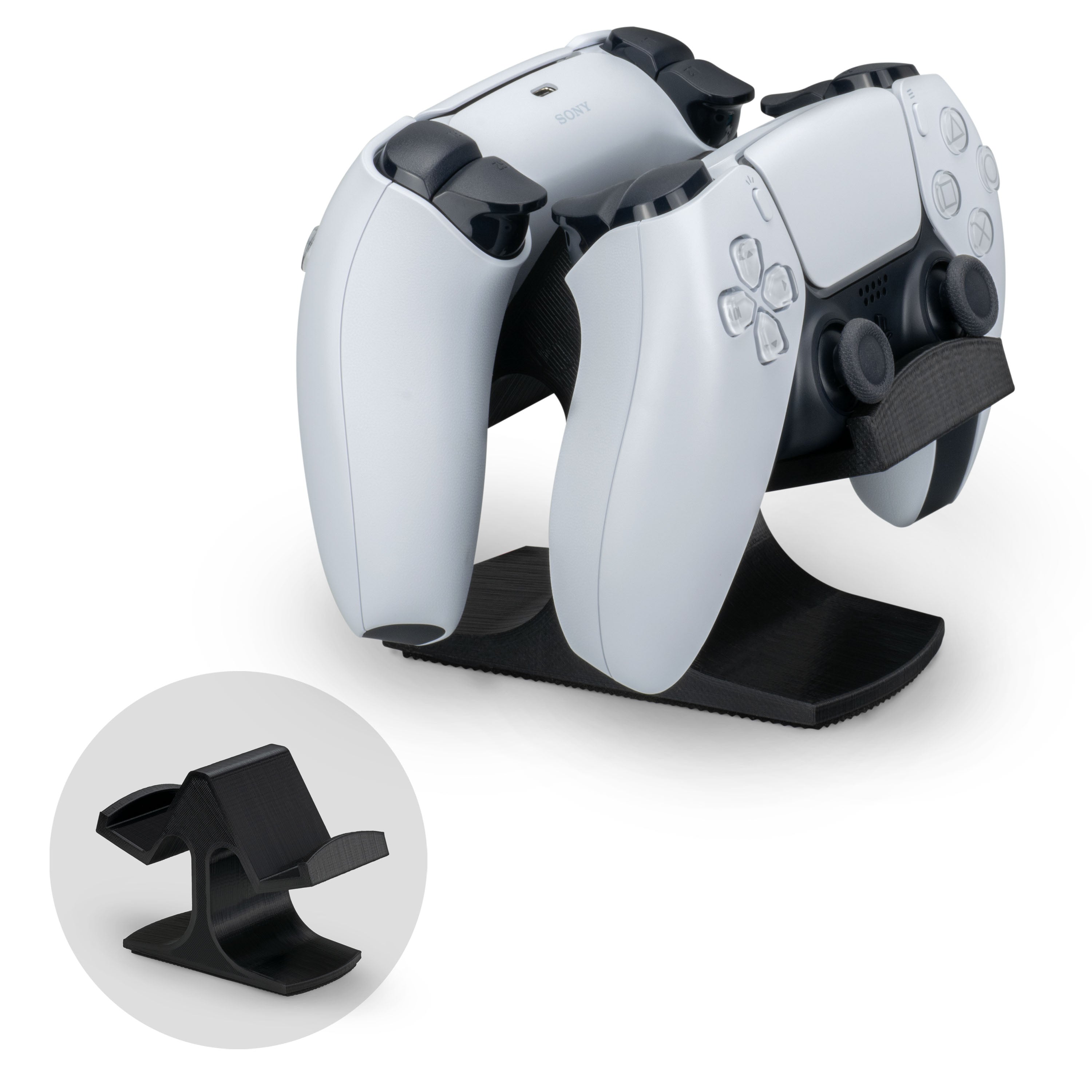Support de suspension sous le bureau pour contrôleur de jeu PlayStation PS5  DualSense - Brainwavz Audio